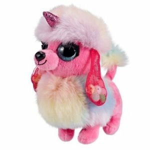 Coco Surprise “NOODLE THE POODLE” Plush Cone Hot Pink POODLE PUPPY Toy